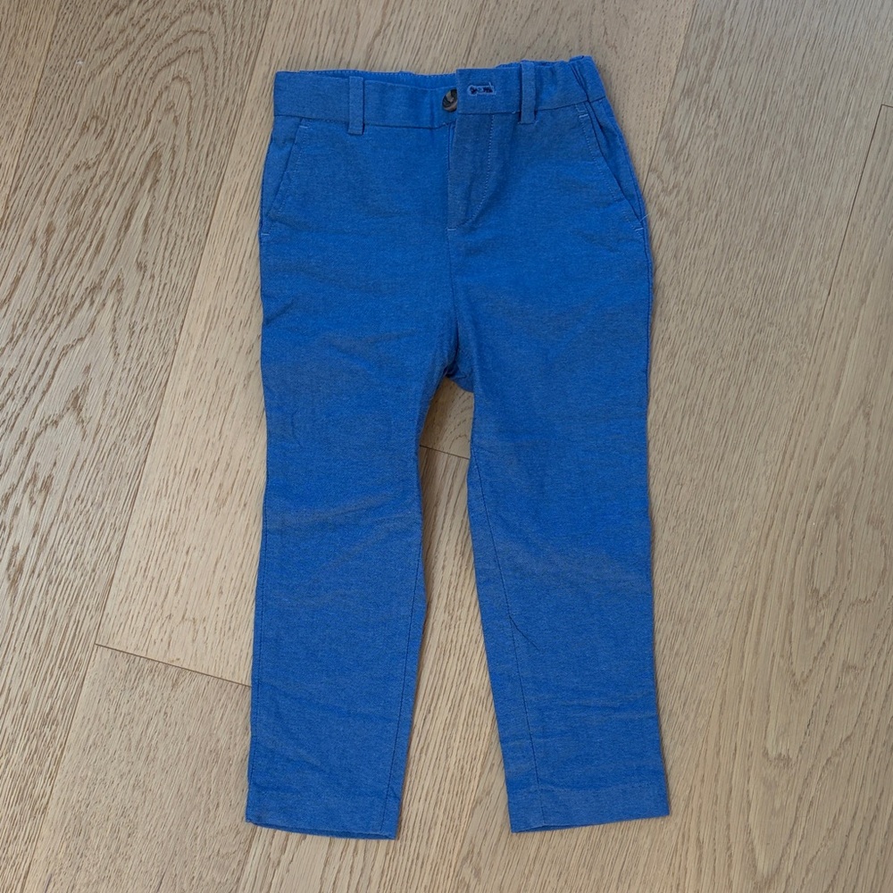 H&M Blue Kids Dress Pants - Classic Slim Fit